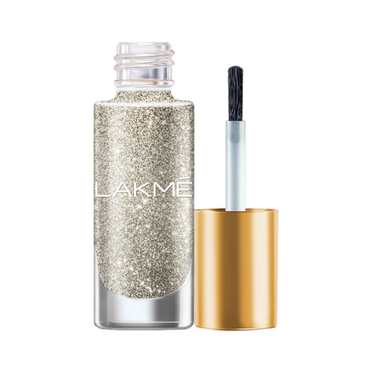 Lakmē Glitterati Collection Pearl Play - Glitter Nail Polish for Sparkling Nails