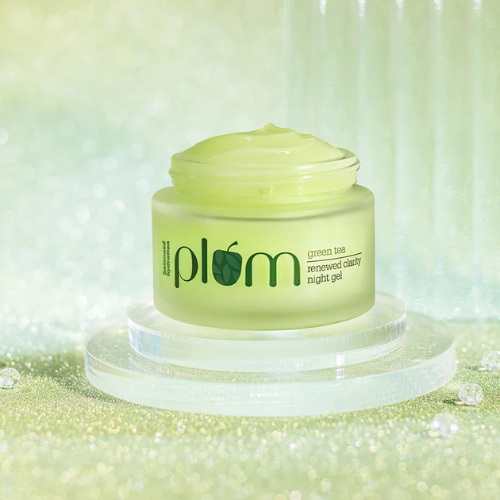 Plum Green Tea Renewed Clarity Night Gel Cream for Oily Skin 50g