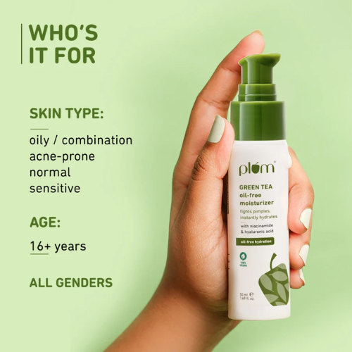 Plum Green Tea Oil-Free Moisturizer for Oily Skin 50ml