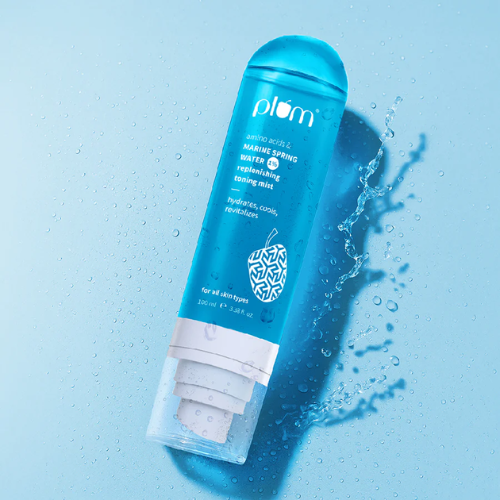 Plum 1% Marine Spring Water Replenishing Toning Mist Spray 100ml