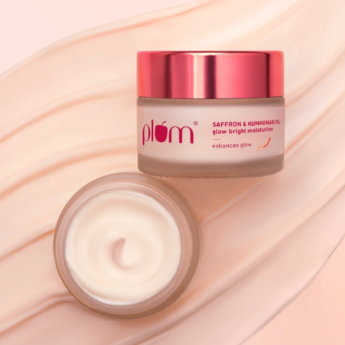 Plum Saffron & Kumkumadi Oil Glow Bright Moisturizer SPF 35 - 50g x2