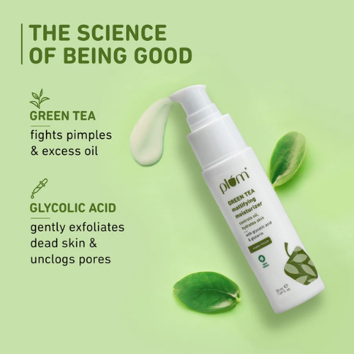 Plum Green Tea Mattifying Moisturizer for Oily Skin 50ml