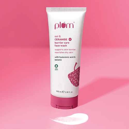Plum Oat & 1% Ceramide Barrier Care Face Wash 100ml