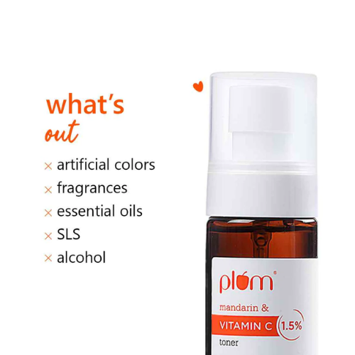 Plum 1.5% Vitamin C & Mandarin Pore Tightening Face Toner 100ml