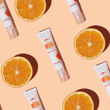 Plum 3% Vitamin C, 3% Peptide & 3% Caffeine Under Eye Cream with Mandarin 15ml