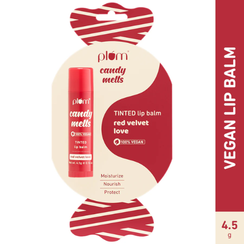 Plum Candy Melts Red Velvet Love Tinted Lip Balm