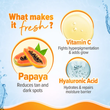 Aqualogica Glow+ 3-in-1 Delicious Dream Cream SPF 33+ PA+++ – 50g | Brightening, Hydrating & Sun Protection