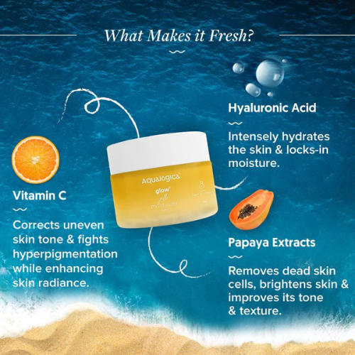 Aqualogical Glow+ JellO Moisturizer - 50 g