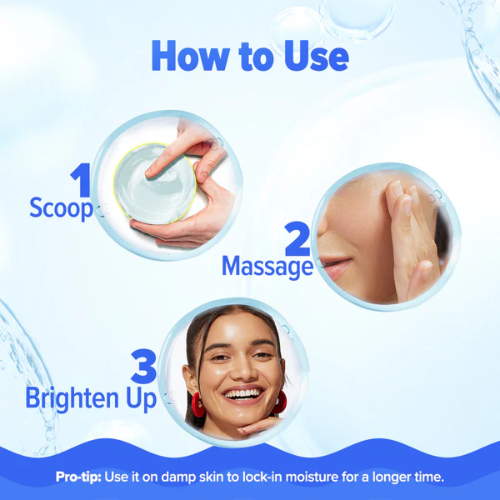 Aqualogical Bright+ Hydra Gel Moisturizer with Blueberry & Kojic Acid - 200 g
