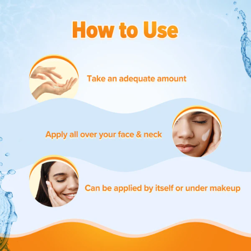 Aqualogical Glow+ Oil Free Moisturizer with Papaya & Vitamin C for Glowing Skin - 100g