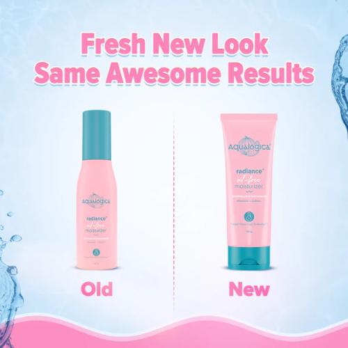 Aqualogical Radiance+ Oil Free Moisturizer with Watermelon & Niacinamide for Radiant Skin - 100g