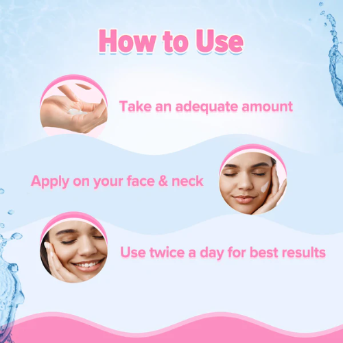 Aqualogical Radiance+ Oil Free Moisturizer with Watermelon & Niacinamide for Radiant Skin - 100g