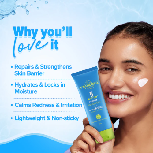 Aqualogical 5 Barrier+ Repair Moisturizer with Avocado & 5 Essential Ceramides - 100g