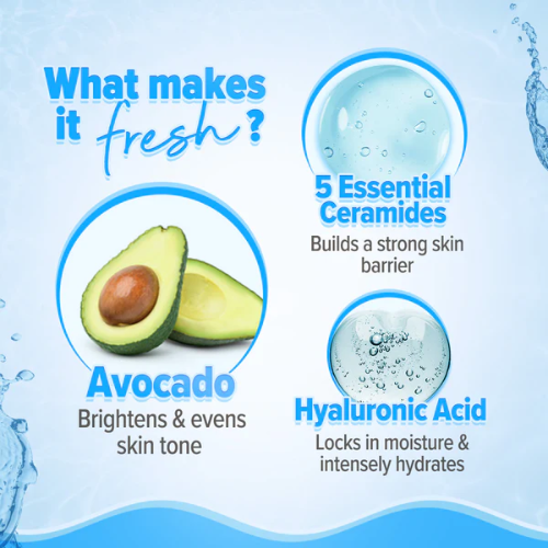 Aqualogical 5 Barrier+ Repair Moisturizer with Avocado & 5 Essential Ceramides - 100g