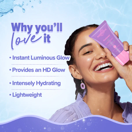 Aqualogical Illuminate+ Lush Strobe Cream with Wild Berries & Alpha Arbutin for Instant HD Glow - 30g