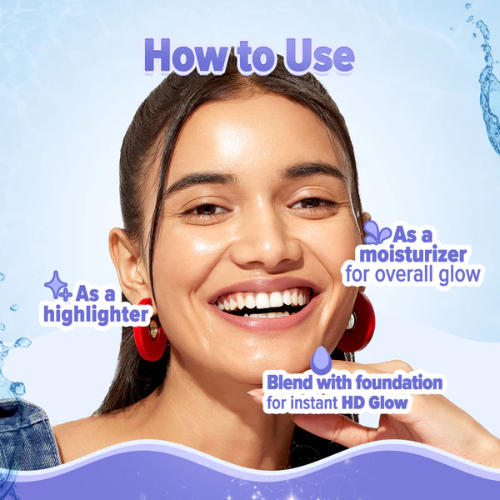 Aqualogical Illuminate+ Lush Strobe Cream with Wild Berries & Alpha Arbutin for Instant HD Glow - 30g