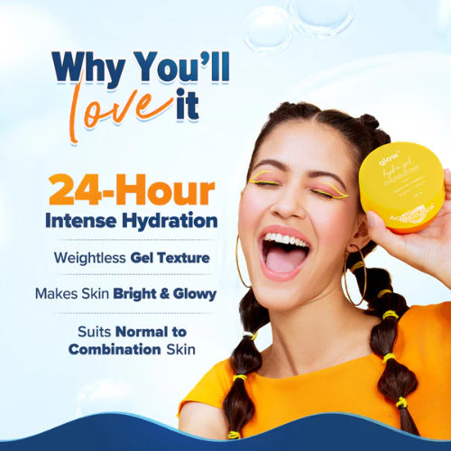 Aqualogical Glow+ Hydra Gel Moisturizer with Vitamin C & Papaya - 100 g