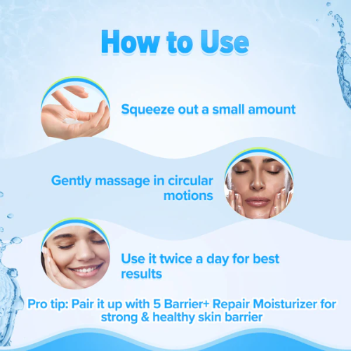 Aqualogical 5 Barrier+ Repair Gentle Cleanser with Avocado & 5 Essential Ceramides - 100 ml