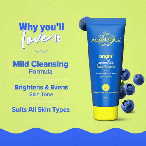 Aqualogical Bright+ Smoothie Face Wash 100ml