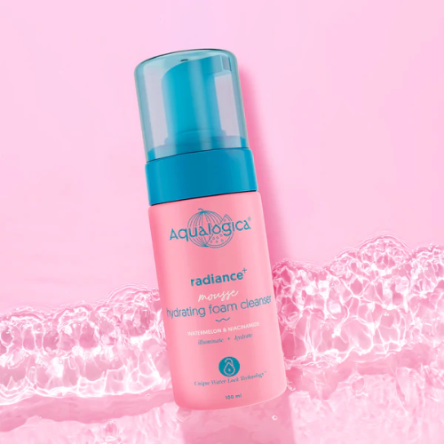 Aqualogical Radiance+ Mousse Hydrating Foam Cleanser - 100 ml