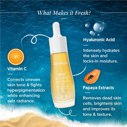 Aqualogical Glow+ Concentrate Face Serum 30 ml