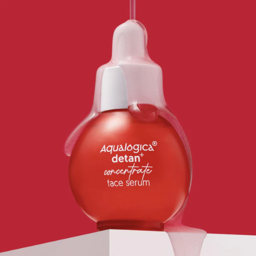 Aqualogical Detan+ Concentrate Face Serum with Cherry Tomato & Glycolic Acid for Tan Removal - 30ml