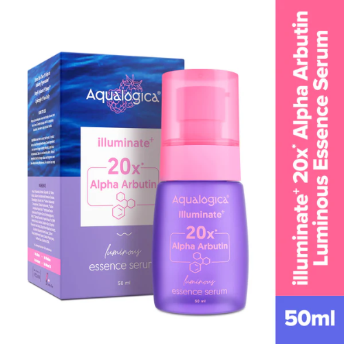 Aqualogical Illuminate+ 20x Alpha Arbutin Luminous Essence Serum - 50ml