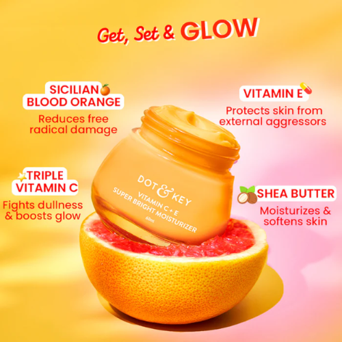 Dot & Key Vitamin C + E Moisturizer for Glowing Skin 60ml
