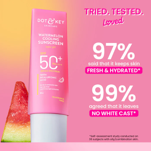 Dot & Key Watermelon Sunscreen, SPF 50+ PA++++ 50g