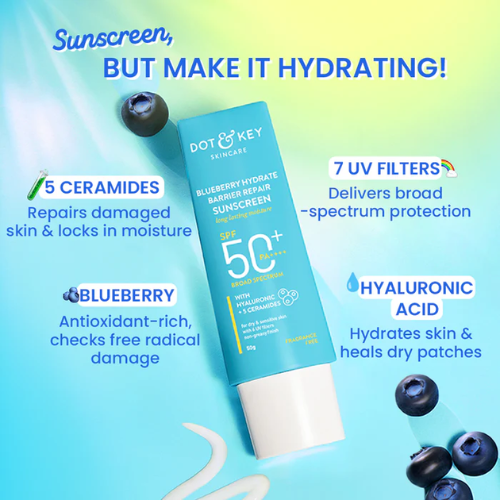 Dot & Key Barrier Repair Hydrating Sunscreen SPF 50+ PA++++ 80g