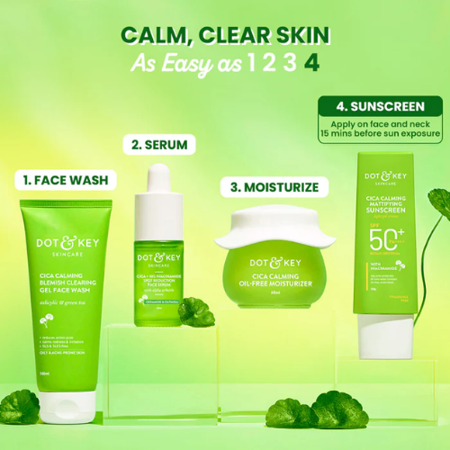 Dot & Key Cica + Niacinamide Matte Sunscreen SPF 50+ PA++++ 50g