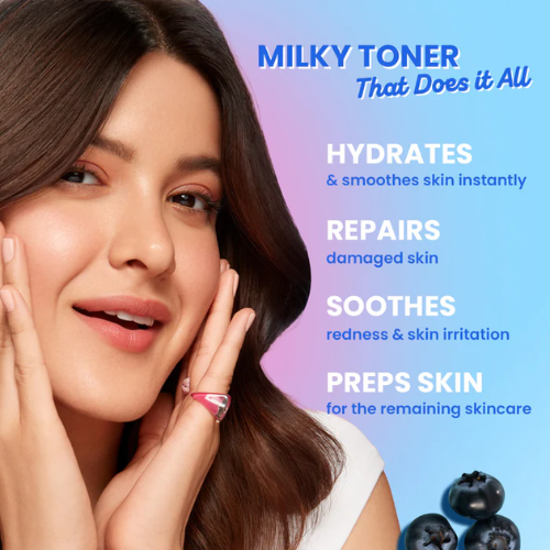 dot and key Blueberry Hydrate Barrier Repair Milk Face Toner 150ml