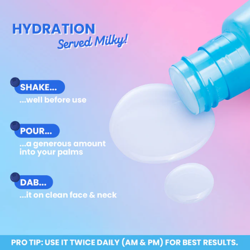 dot and key Blueberry Hydrate Barrier Repair Milk Face Toner 150ml