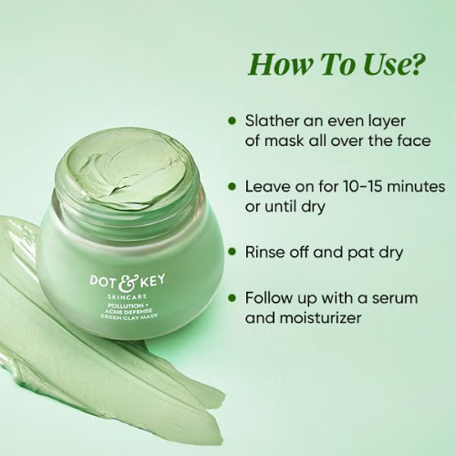 Dot & Key Cica & Salicylic French Green Clay Face Mask