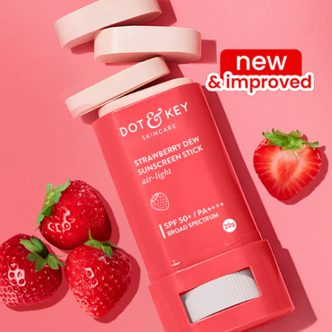 Dot & Key Strawberry Dew Sunscreen Stick SPF 50+ PA++++