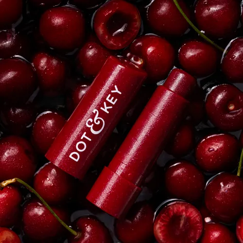 Dot & Key SPF 50+ Barrier Repair Hydrating Lip Balm (Cherry Crimson - High Tinted)