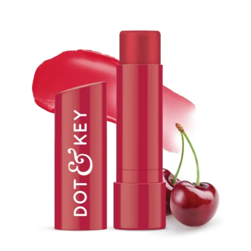 Dot & Key SPF 50+ Barrier Repair Hydrating Lip Balm (Cherry Crimson - High Tinted)