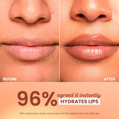 Dot & Key SPF 50+ Barrier Repair Hydrating Lip Balm (Cocoa Nude - Medium Tinted)