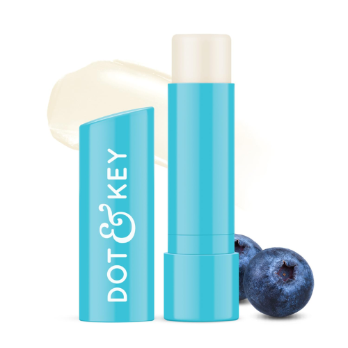 Dot & key SPF 50+ Barrier Repair Hydrating Lip Balm - Pack of 2 (Blueberry Bliss + Cocoa Nude)