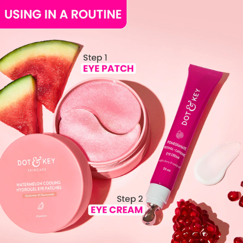 Dot & Key Watermelon Hydrogel Under-eye Patches