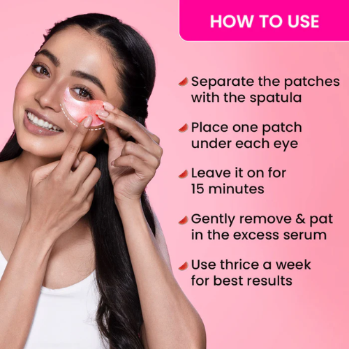 Dot & Key Watermelon Hydrogel Under-eye Patches