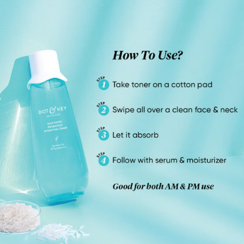 Dot & Key Blueberry Hydrate Barrier Repair Rice Water Toner