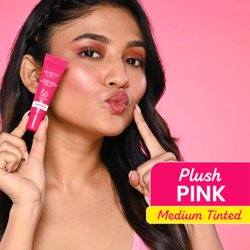 Dot & Key Ceramide + Peptide Lip Balm SPF 50 PA+++ (Plush Pink)