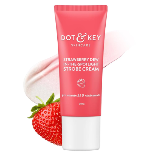 Dot & Key Strobe Cream (Moisturizer + Highlighter) Strawberry - Pearl Pink