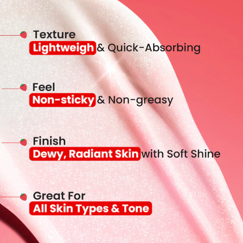 Dot & Key Strobe Cream (Moisturizer + Highlighter) Strawberry - Pearl Pink