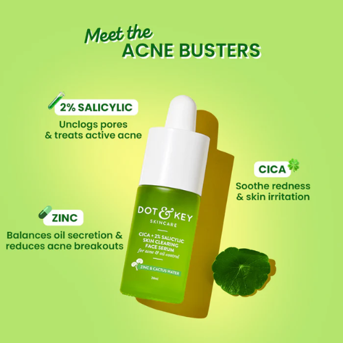 Dot & Key Cica + 2% Salicylic Acid Serum for Acne 30ml