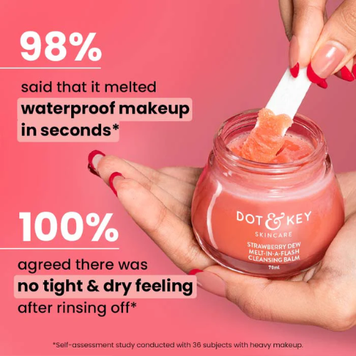 Dot & Key Strawberry Dew Cleansing Balm for Dewy Skin 70ml