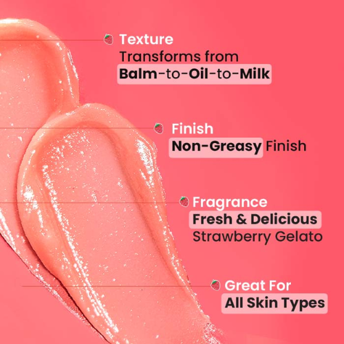 Dot & Key Strawberry Dew Cleansing Balm for Dewy Skin 70ml