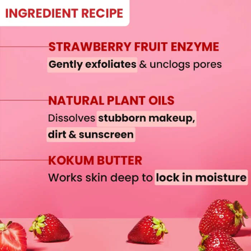Dot & Key Strawberry Dew Cleansing Balm for Dewy Skin 70ml