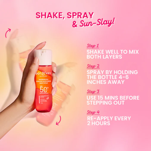 Dot & Key Watermelon Body Sunscreen Spray SPF 50+ PA+++ 110ml